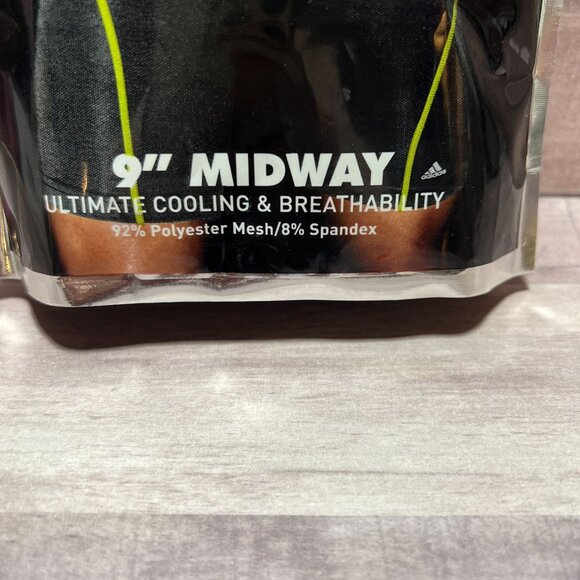 Adidas Mens Climacool 9" Midway Micro Mesh Underwear M (32-34) 2-Pack - Picture 3 of 8